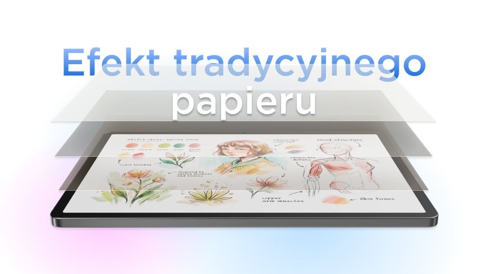 TCL TAB A1 PLUS 120 Hz płynne przewijanie szybka reakcja dotykowa tablet