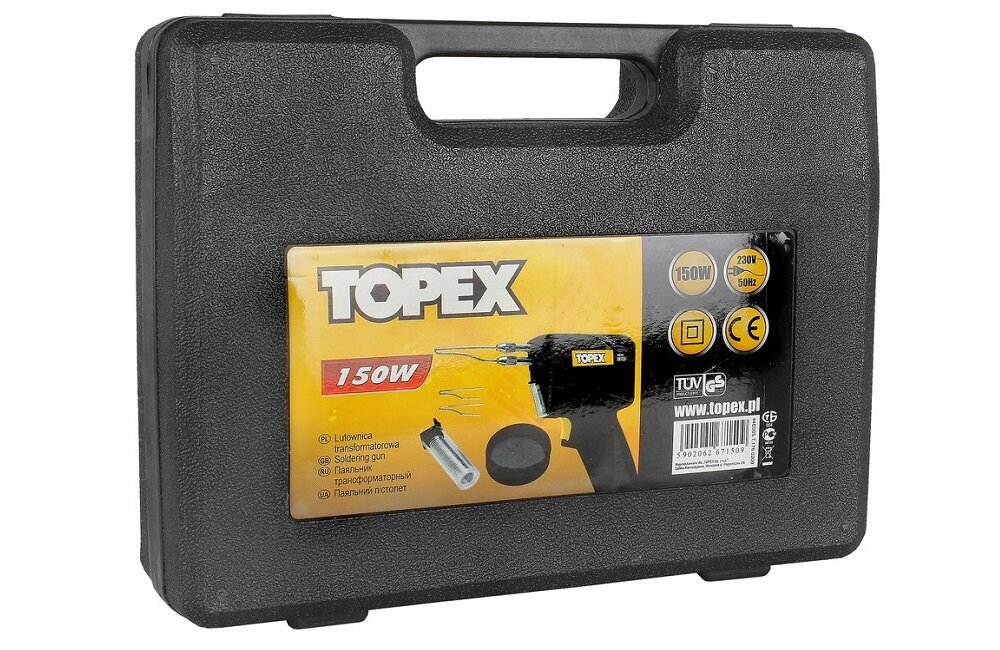 Lutownica TOPEX 44E005 Zestaw wyposażenie