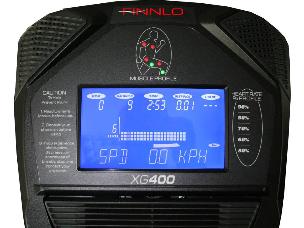 Orbitrek magnetyczny FINNLO E-Glide SR programy obciazenie