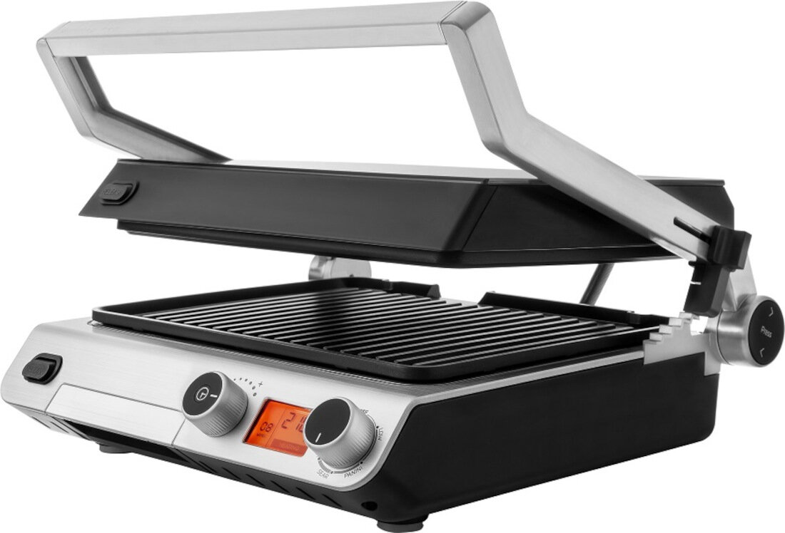 Grill elektryczny SENCOR SBG 6650BK moc 2000 W szybko prosto smacznie szybko sie nagrzewa