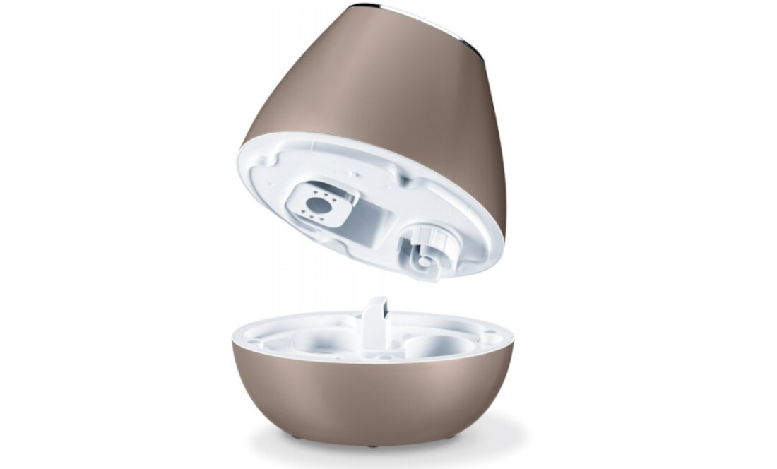 Nawilzacz ultradzwiękowy BEURER LB 37 funkcje wyposazenie 2 poziomy dziala tryb nocny wyposazenie uzytkowanie