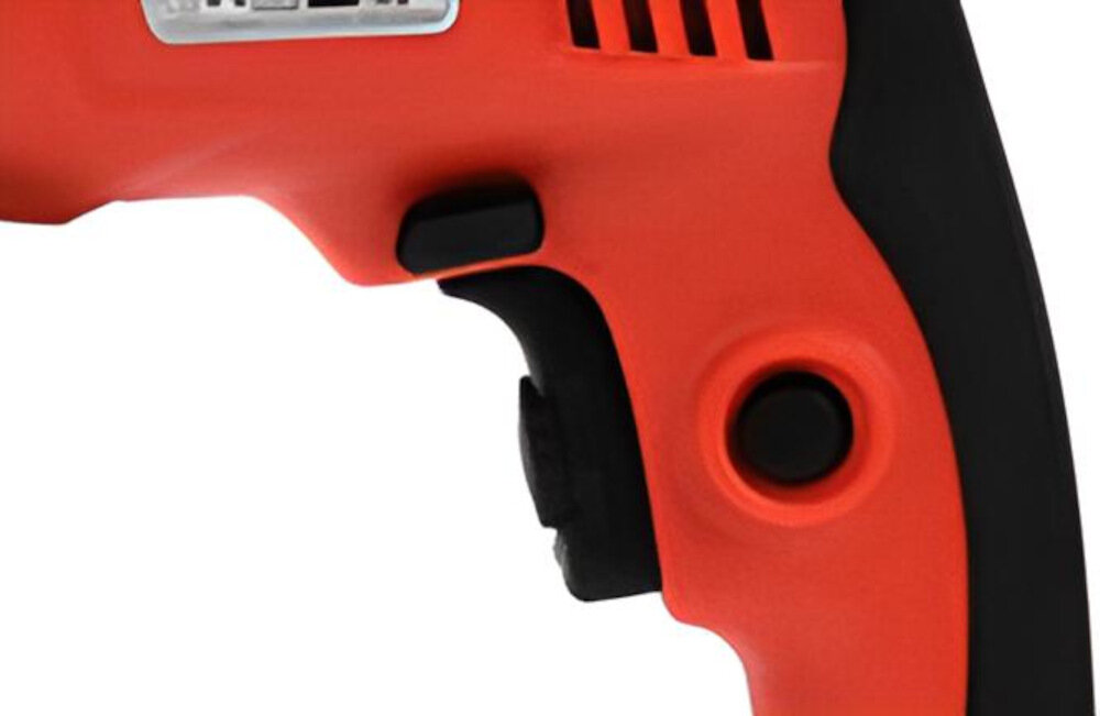 Wiertarka udarowa YATO YT-82037 innowacyjny system szczotek węglowych wydłużenie żywotności urządzenia włącznik na spuście regulacja prędkości obrotowej