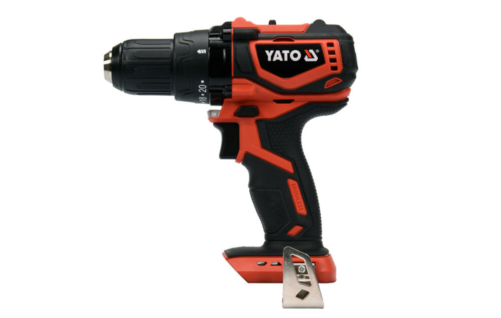 YATO-YT-82795 stabilna wszechstronna wiertarka wkrętarka przekładnia regulacja prędkość obrotowa przekładnia wiercenie metal drewno wkręty