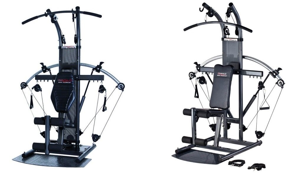 Atlas FINNLO Bio Force Extreme zaawansoway system treningu silowego skuteczny wszechstronny tradycyjna maszyna silowa z techologia opor hydraulicznego komfort bezpieczenstwo
