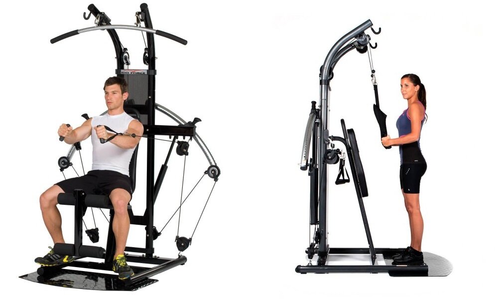 Atlas FINNLO Bio Force Extreme rozne poziomy zaawansowania dla poczatkujacych dla doswiadczonych sportowcow opatentowany system oporu hydraulicznego