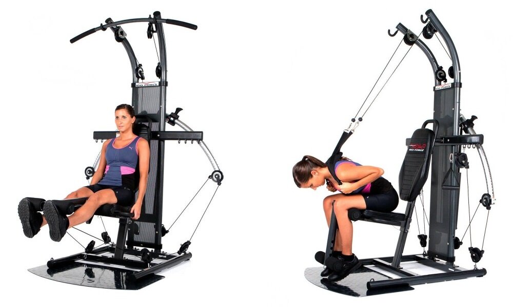 Atlas FINNLO Bio Force Extreme regulacja siedzenia i oparcia