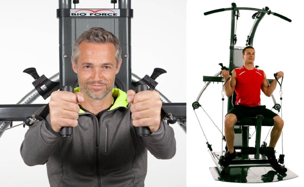 Atlas FINNLO Bio Force Sport regulacja siedzenia i oparcia