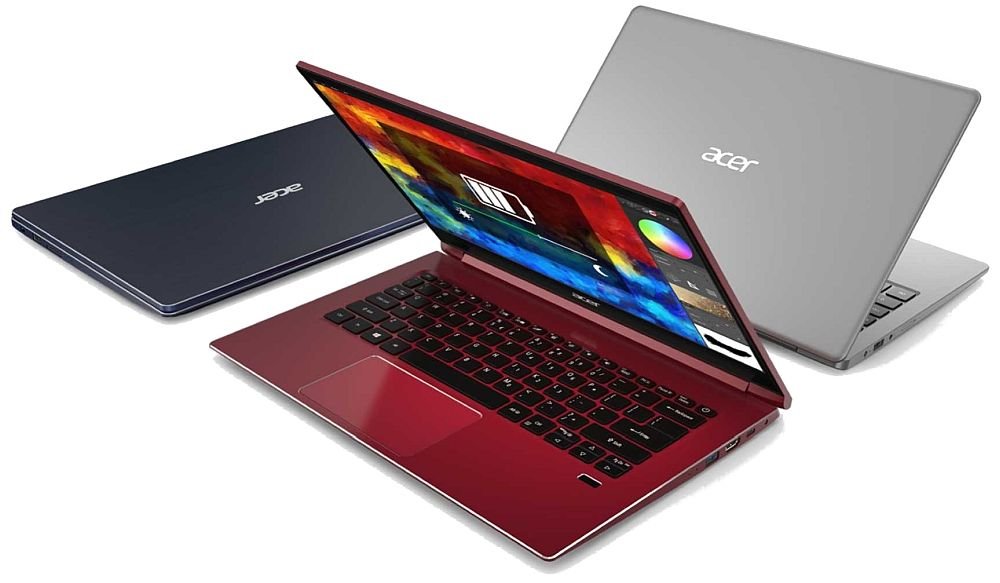 Laptop ACER Swift 3 - czas pracy na baterii