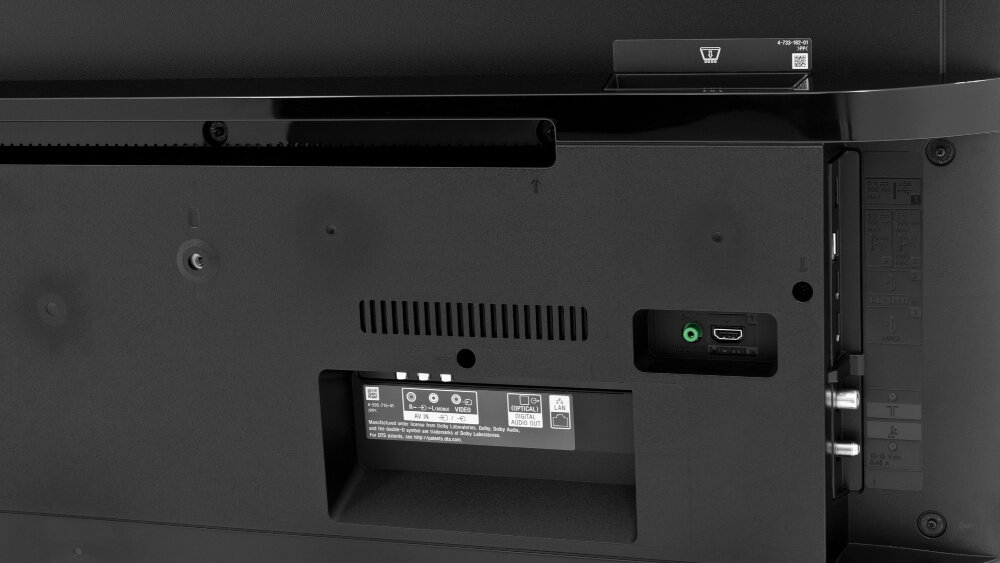 Telewizor SONY LED KD-XF7096  - złącza