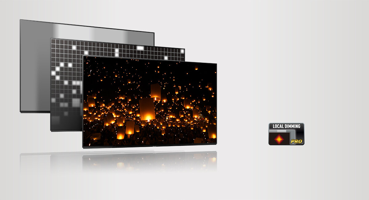 Telewizor PANASONIC TXFX780E - kontrast