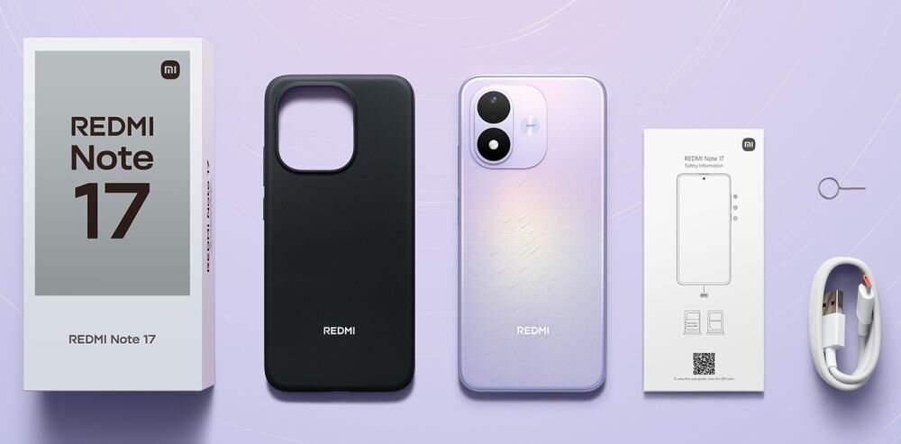 XIAOMI Redmi Note 17 zestaw
