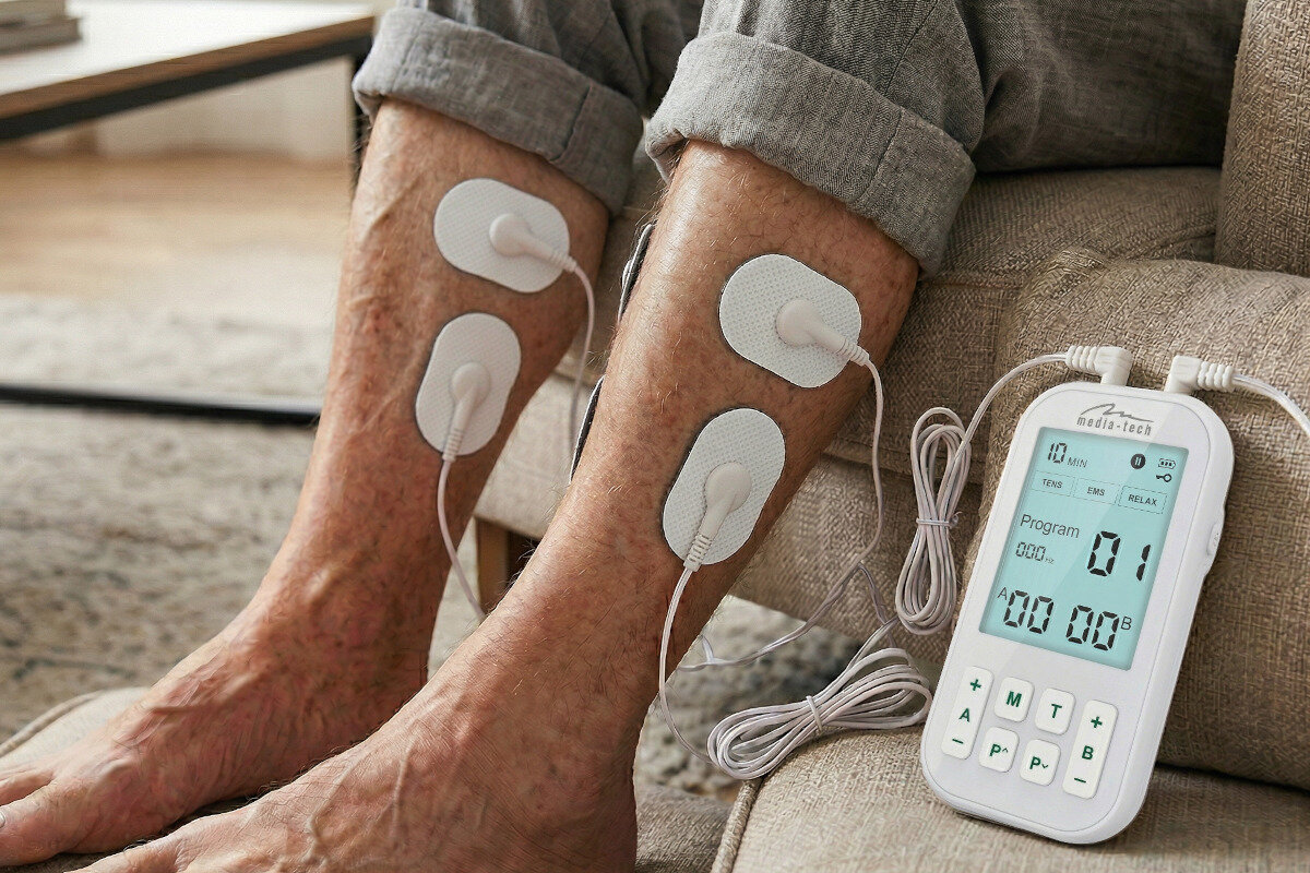 Elektrostymulator MEDIA-TECH TENS-EMS Physiotherapy MT6543 3w1
