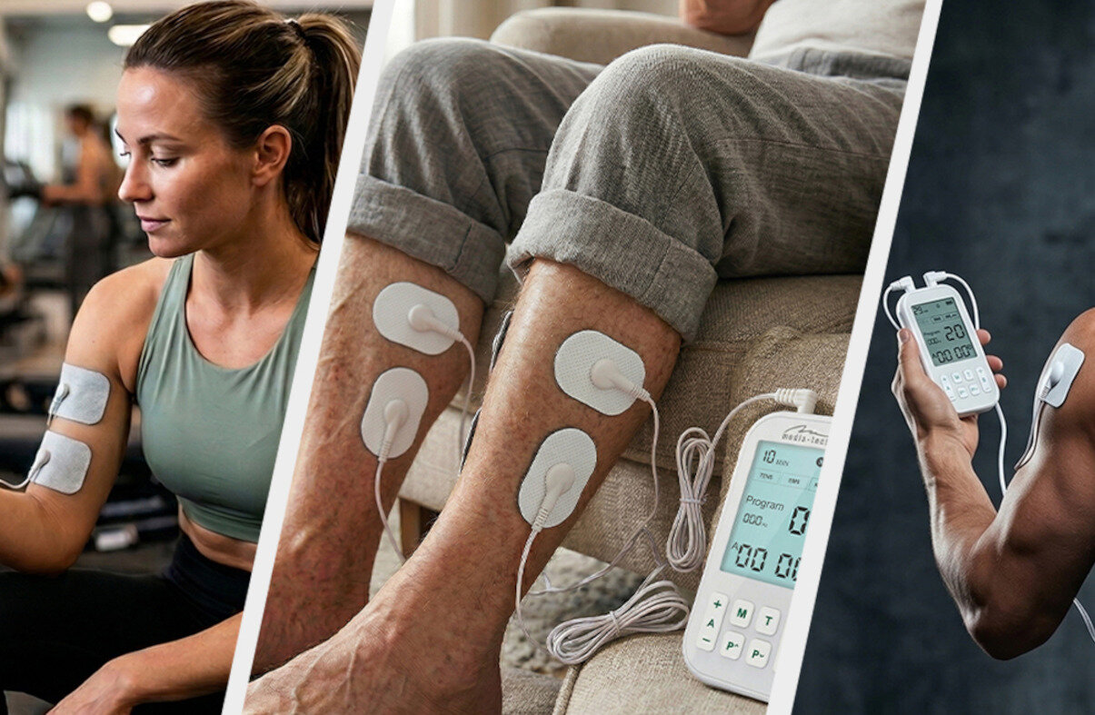 Elektrostymulator MEDIA-TECH TENS-EMS Physiotherapy MT6543 3w1