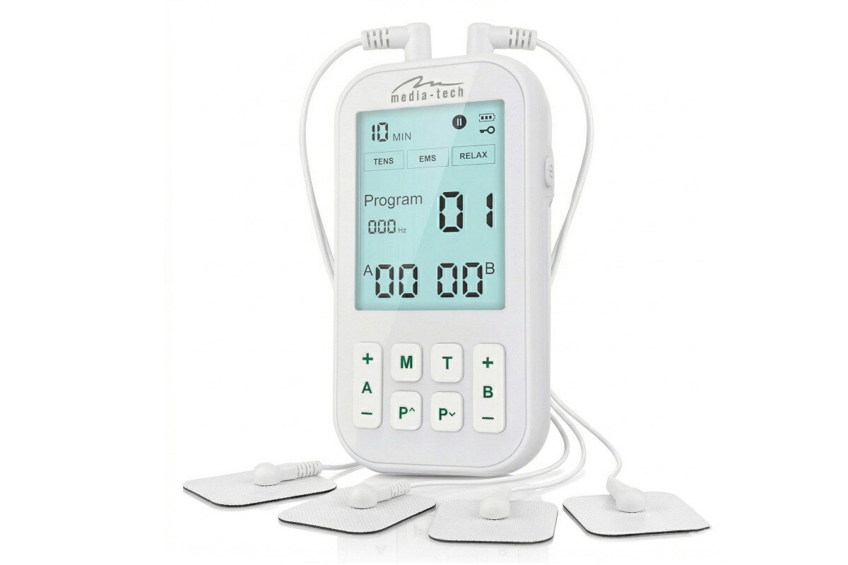 Elektrostymulator MEDIA-TECH TENS-EMS Physiotherapy MT6543 3w1