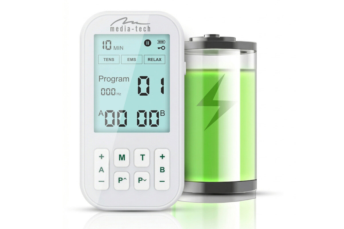 Elektrostymulator MEDIA-TECH TENS-EMS Physiotherapy MT6543 3w1