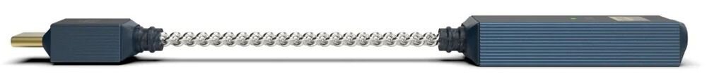 Wzmacniacz słuchawkowy IFI AUDIO Go Link 2 Max, Jack 4.4 mm, Jack 3.5 mm, S-Balanced, PCM 384 kHz, DSD256, urządzenie na białym tle