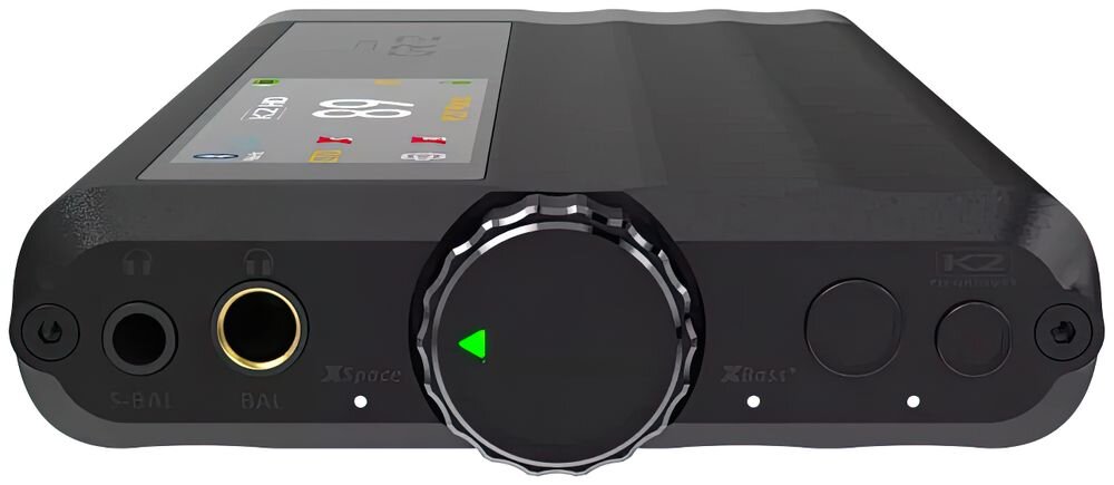 Wzmacniacz słuchawkowy IFI AUDIO iDSD GR 2, do 50% większa moc, Dynamic Range Enhancement, K2HD, K2, urządzenie na białym tle