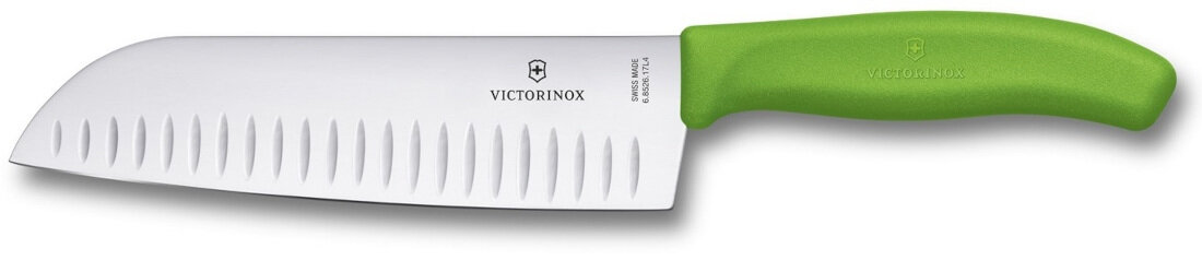 Nóż VICTORINOX Swiss Classic Zielony produkcja szwajcaria wysoka jakość wykonanie stal nierdzewna ergonomiczna konstrukcja Wysoka jakość