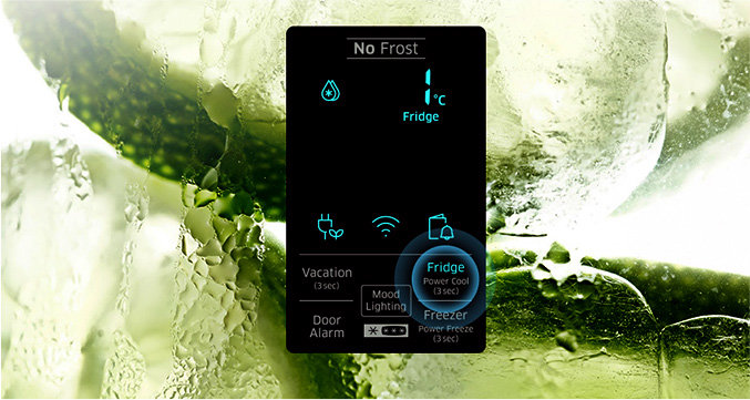 Samsung Szybkie chłodzenie produktów Power Cool Samsung Szybkie chłodzenie produktów Power Cool