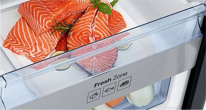 Samsung Idealne warunki przechowywania Szuflada Fresh Zone Samsung Idealne warunki przechowywania Szuflada Fresh Zone