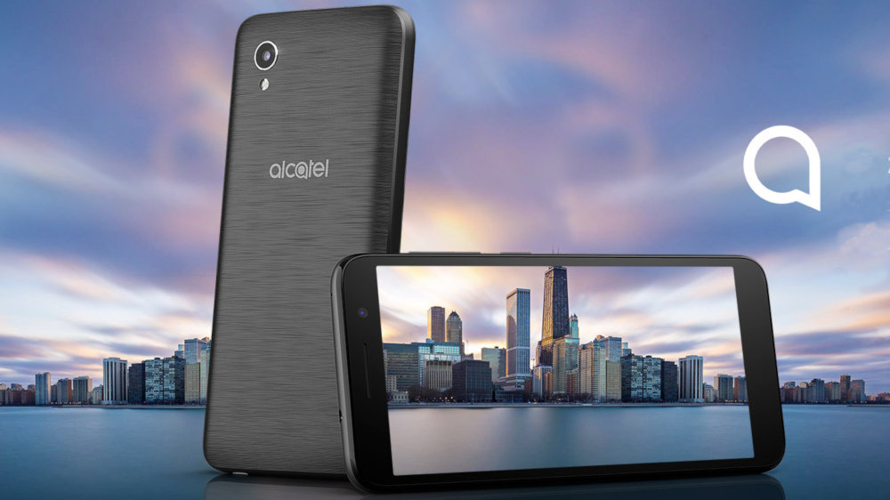 Smartfon ALCATEL 1 Czarny - Ogólny Wygląd