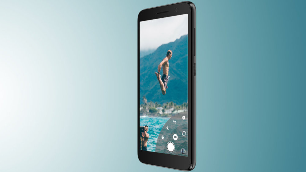 Smartfon ALCATEL 1 Czarny - Tryb Jednej Ręki