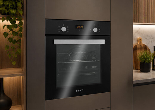 Piekarnik do zabudowy MPM-45-BO-20 w zabudowie kuchennej.