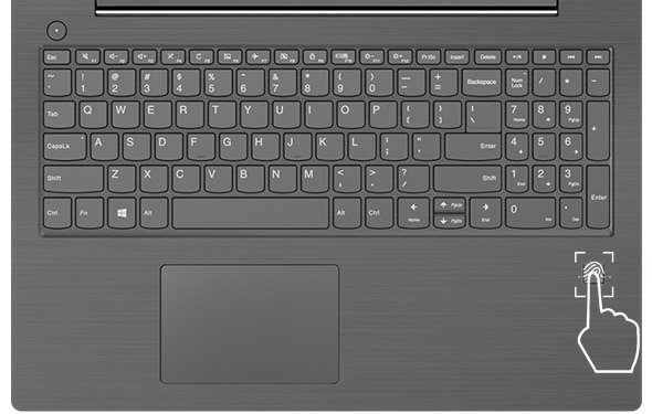 Laptop LENOVO V330-15 czytnik linii papilarnych