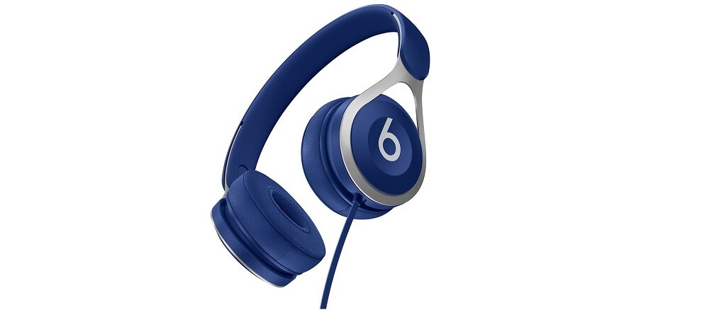 Słuchawki nauszne BEATS BY DR. DRE EP Niebieski widok skos dół