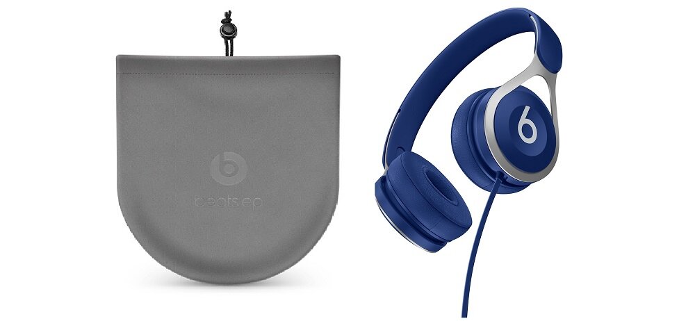 Słuchawki nauszne BEATS BY DR. DRE EP Niebieski słuchawki etui