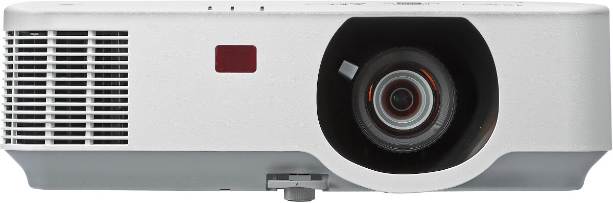 Projektor NEC P554W wyświetlacz cale funkcjonalność matryca odświeżanie reakcja złącza rozdzielczość ekran biuro dom praca rozrywka USB wideo audio Full HD