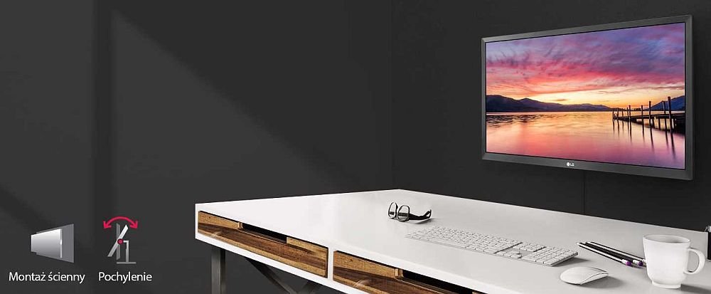 Monitor LG 24MK400H - Standard Vesa