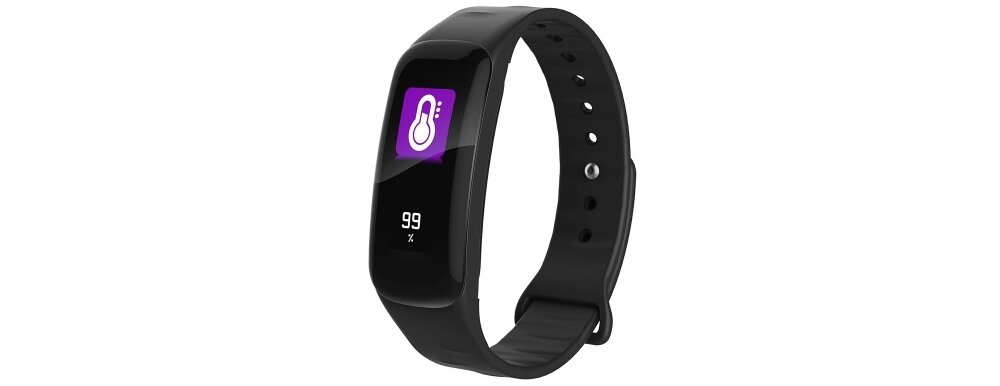 Smartband ART HanksFit S-Fit18 zdrowie monitoring pasek ekran bateria pomiar sport aktywność