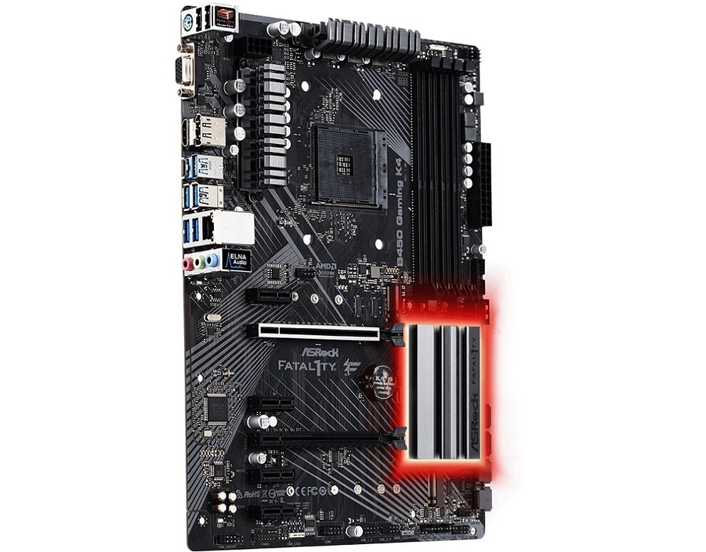 Płyta główna ASROCK Fatal1ty B450 Gaming K4 - sprzęt o dużych możliwościach spełnia wyśrubowane wymagania