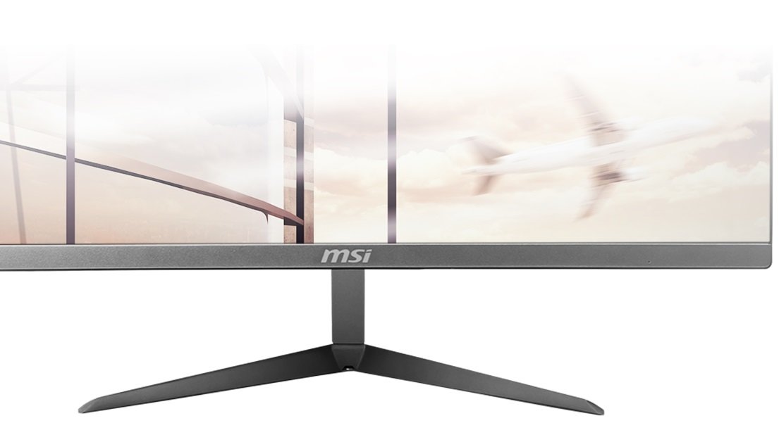 Komputer All-in-One MSI Pro 24X 7M - smukła podstawkę