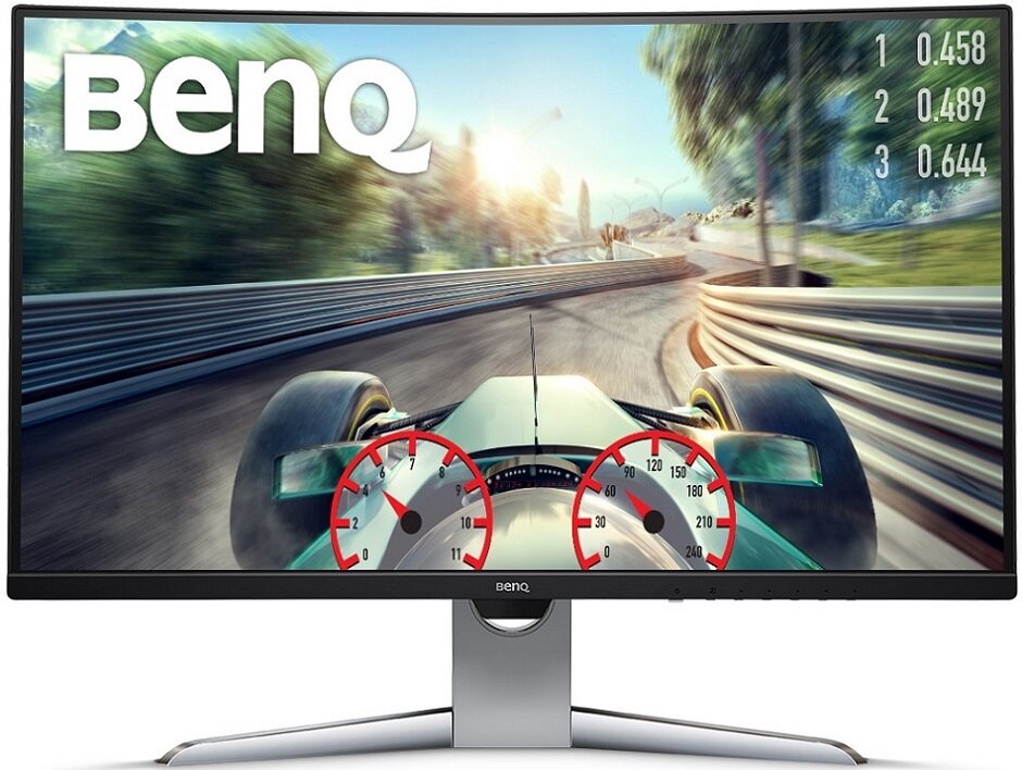Monitor BENQ EX3203R - wygląd ogólny bogactwo kolorów krótki czas reakcji