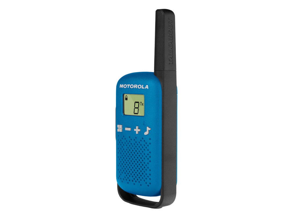 Radiotelefon MOTOROLA Talkabout T42 PMR446, łatwe parowanie, ostrzeżenie o zużyciu baterii