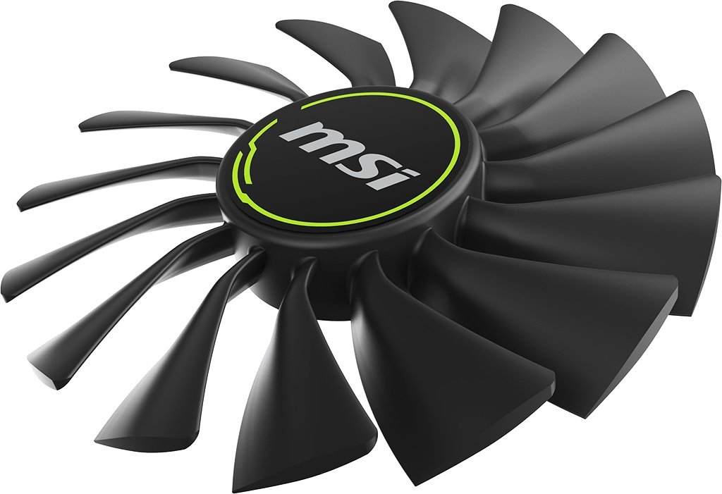 Karta graficzna MSI Geforce RTX 2070 Ventus 8G OC - system chlodzenia