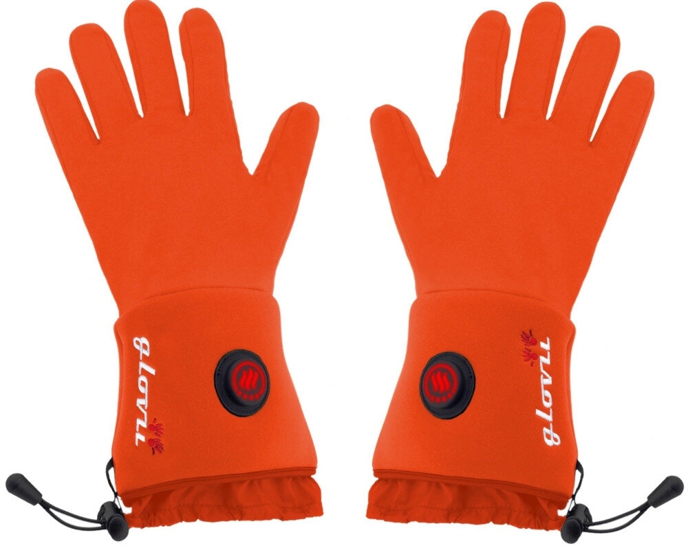 Podgrzewane rękawiczki GLOVII GLR (rozmiar S/M) Pomarańczowy komfort wygoda wlokna wykonanie Element grzewczy