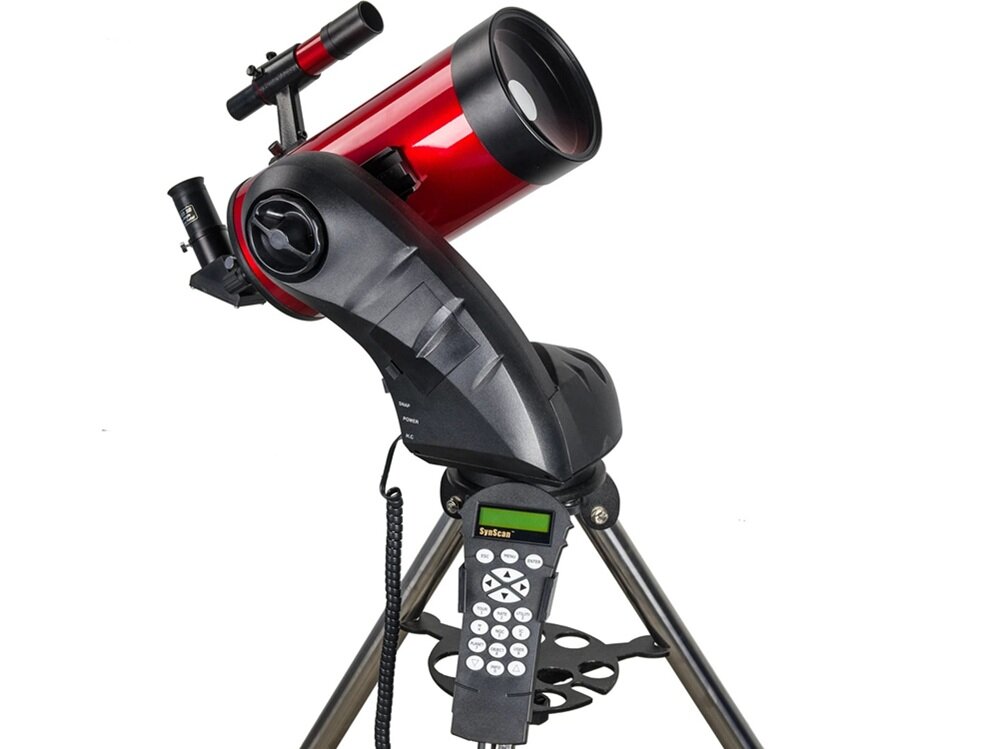 Teleskop SKY-WATCHER Star Discovery MAK 127 teleskop bokiem, wyciąg z gwintem T-2, listrzanka cyfrowa, precyzyjna optyka, wysokie ogniskowe