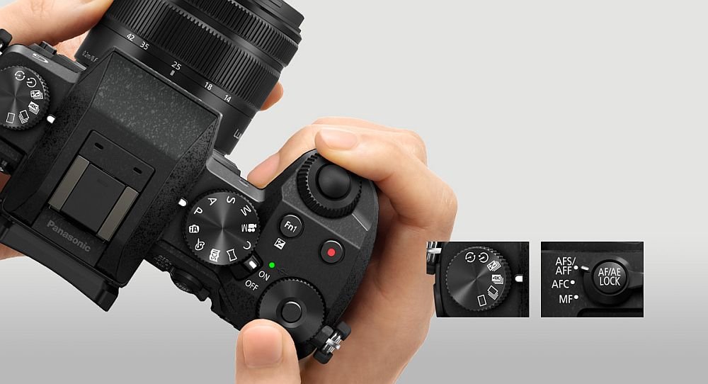 aparat panasonic lumix dmc g7 body funkcje