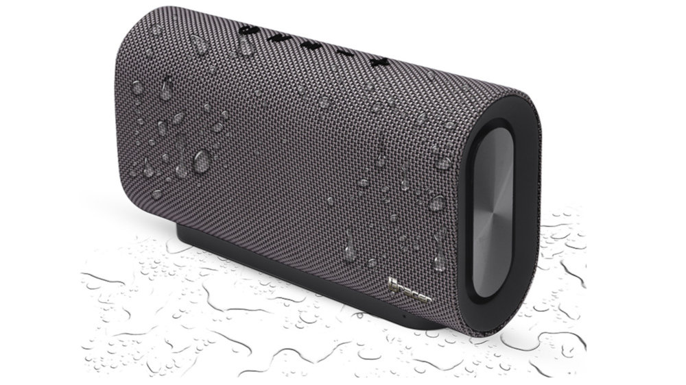 Głośnik Mobilny TRACER Rave Bluetooth Szary - Wodoodporny