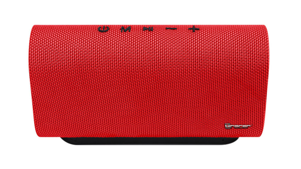 Głośnik Mobilny TRACER Rave Bluetooth Czerwony - Karta Pamięci