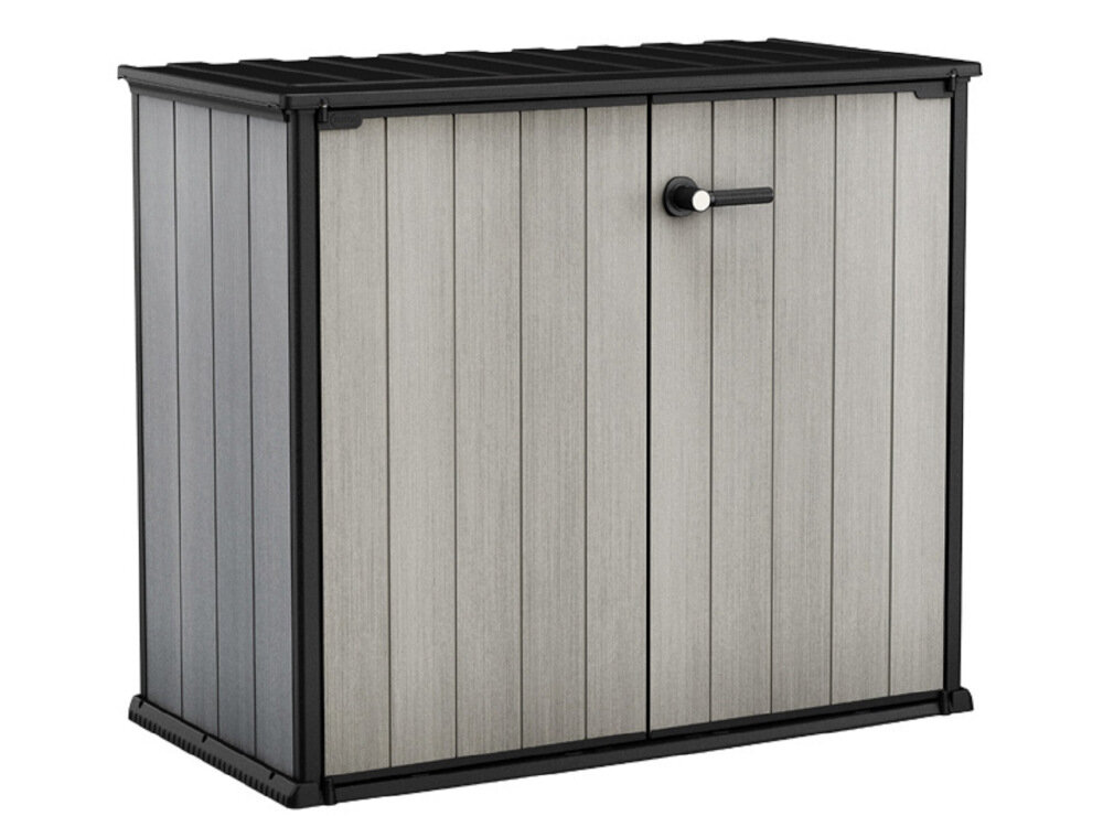 Szafa ogrodowa KETER Patio Store elegancka praktyczna wymiary 139,5 x 77 x 120 cm