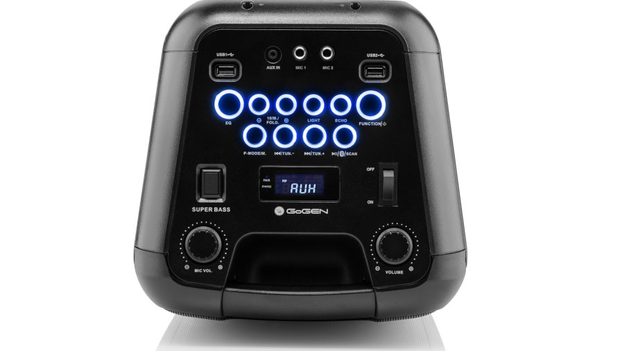 Power Audio GOGEN BPS686X - Złącza