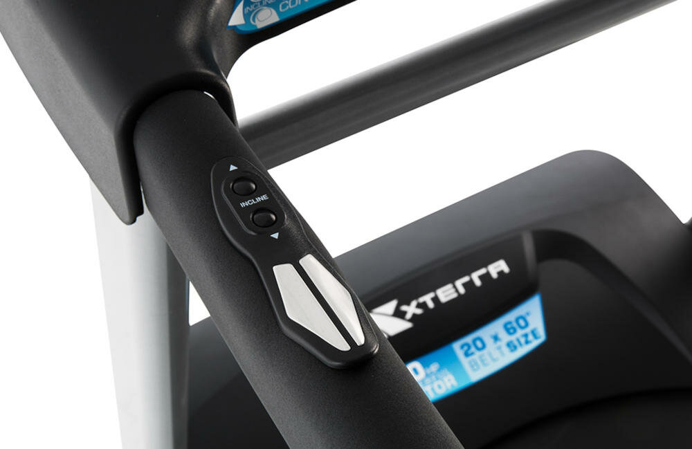 XTERRA wygodne ergonomiczne uchwyty bieg marsz bieżnia poczucie bezpieczeństwo puls