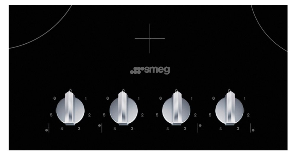 Płyta ceramiczna SMEG SE364TDM sterowanie mechaniczne