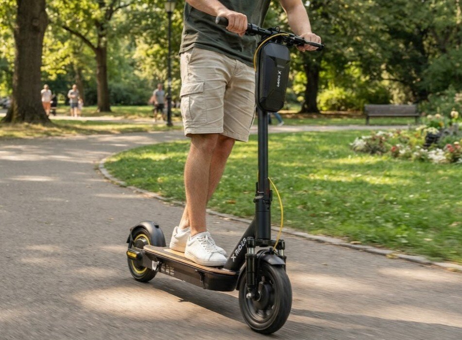 Hulajnoga elektryczna XRIDER M10 65km 500W Amortyzacja 10