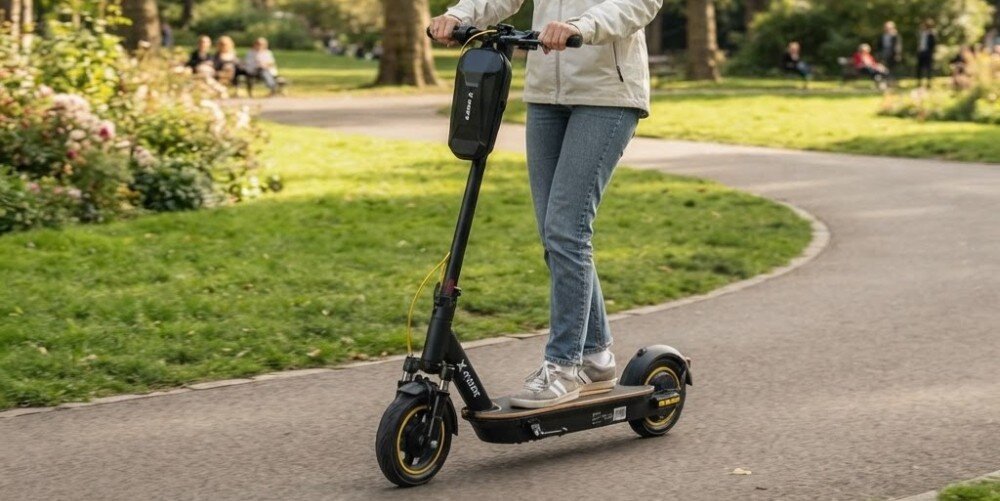Hulajnoga elektryczna XRIDER M10 65km 500W Amortyzacja 10