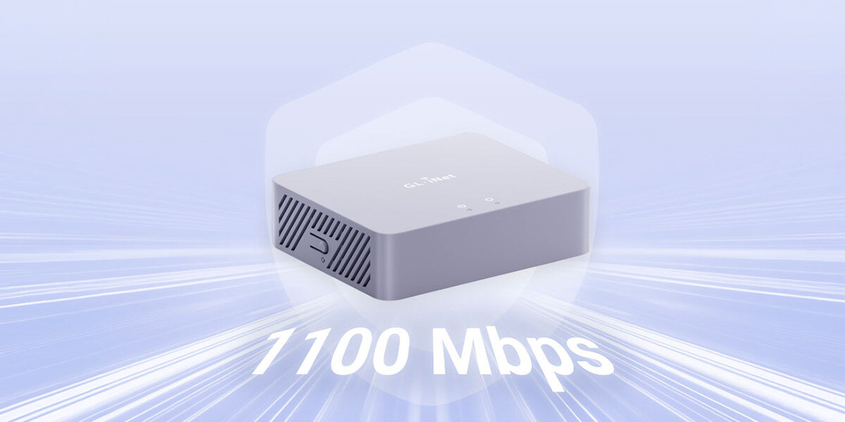 Szyfrowanie do 1100 Mbps